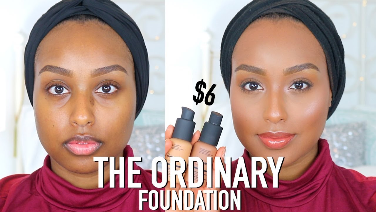 THE BEST FOUNDATION EVER!? | The Ordinary Coverage Foundation Review & Wear Test