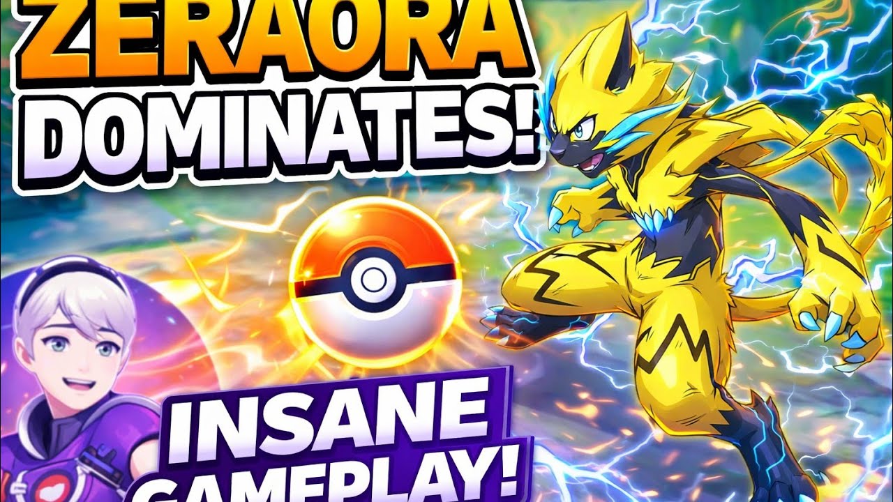 Zeraora’s Ultimate Power Revealed | Legendary Electric Speed Dominance