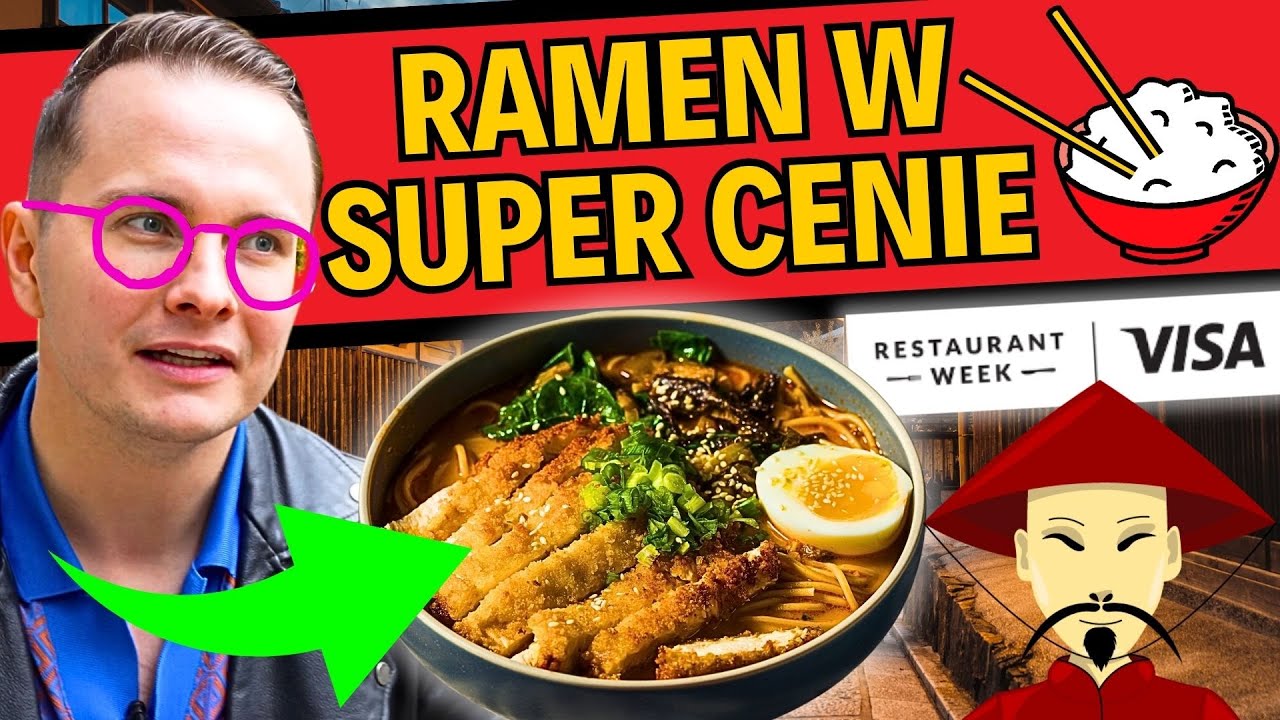 PYSZNY RAMEN W SUPER CENIE W WARSZAWIE - BYŁEM NA FESTIWALU RESTAURANT WEEK!