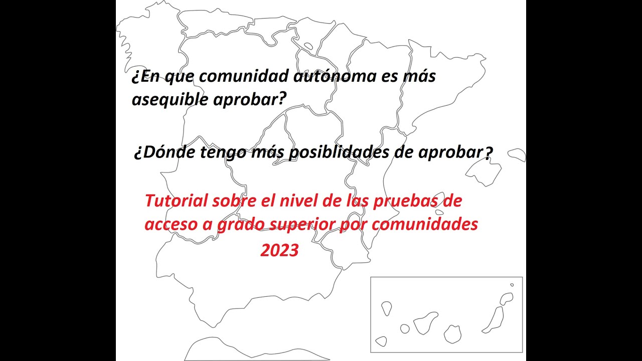 Claves para elegir bien la comunidad  con exámenes más asequibles para acceso grado superior en 2023