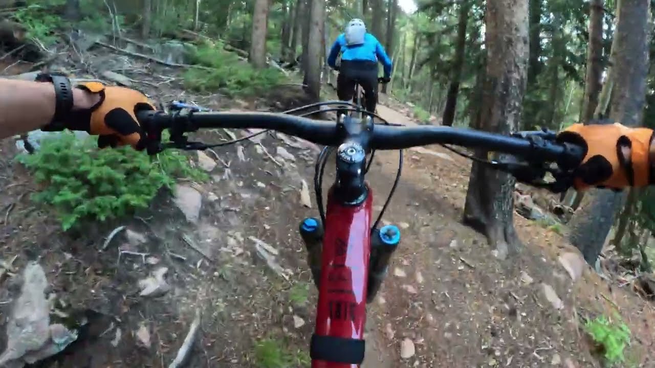 Staunton downhills with Rusty Buckle MTB!