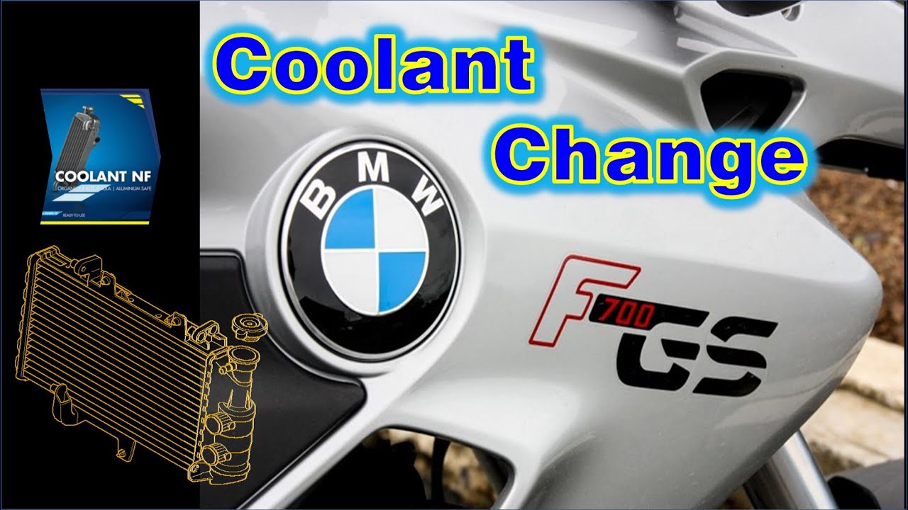 F700GS Full Service P3. Coolant Change