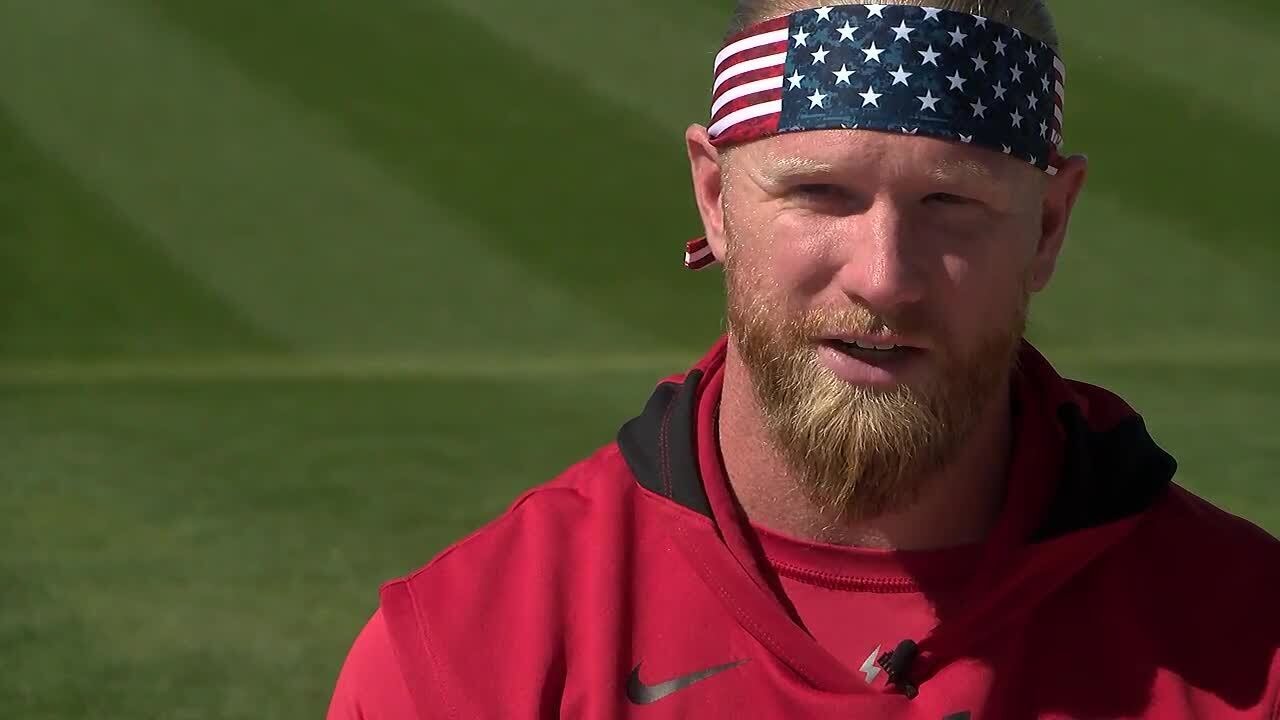 Reds Spring Training: Jake Fraley sits down with Joe Danneman