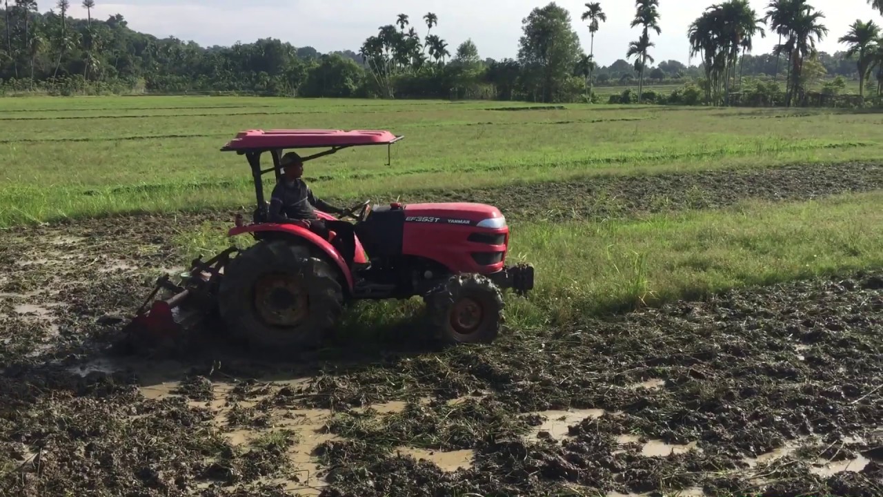 YANMAR EF393T 4x4 TRAKTOR PENGOLAH TANAH