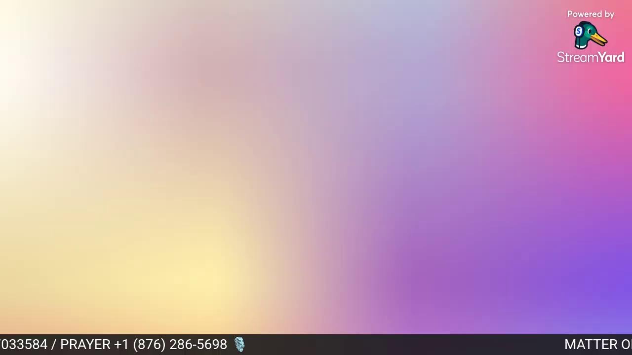 MATTER OF THE MOMENT WITH MIN MARIE BOWMAN LIVE ON THE AFRICAN PORTAL RADIO TV INT'L