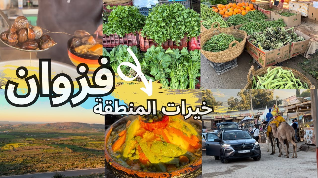 خيرات المنطقة في حامةفزوان قبل شهر رمضان وأشغال تثنية الطريق المؤدية لفزوان بدأت💚 مناظر طبيعية خلابة