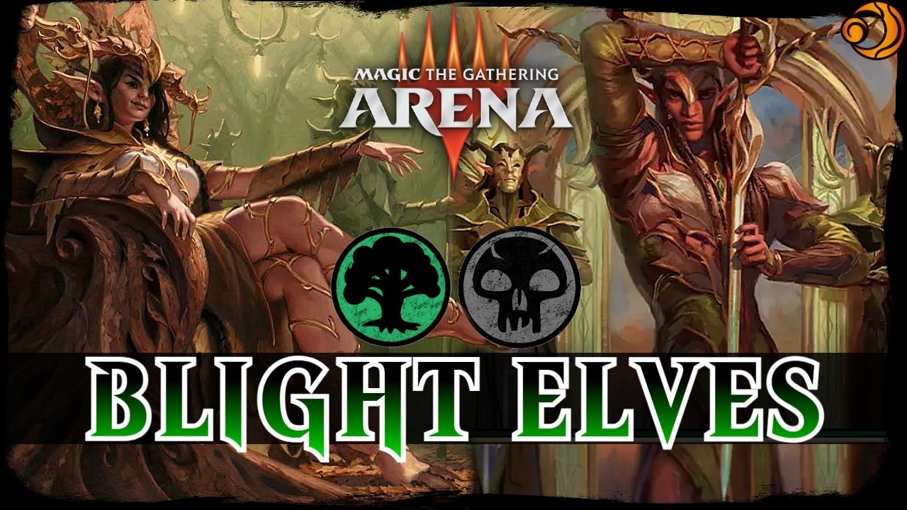 MORCANT DARK ELF | MTG Arena Golgari Elves Blight Combo LORWYN ECLIPSED Standard Deck