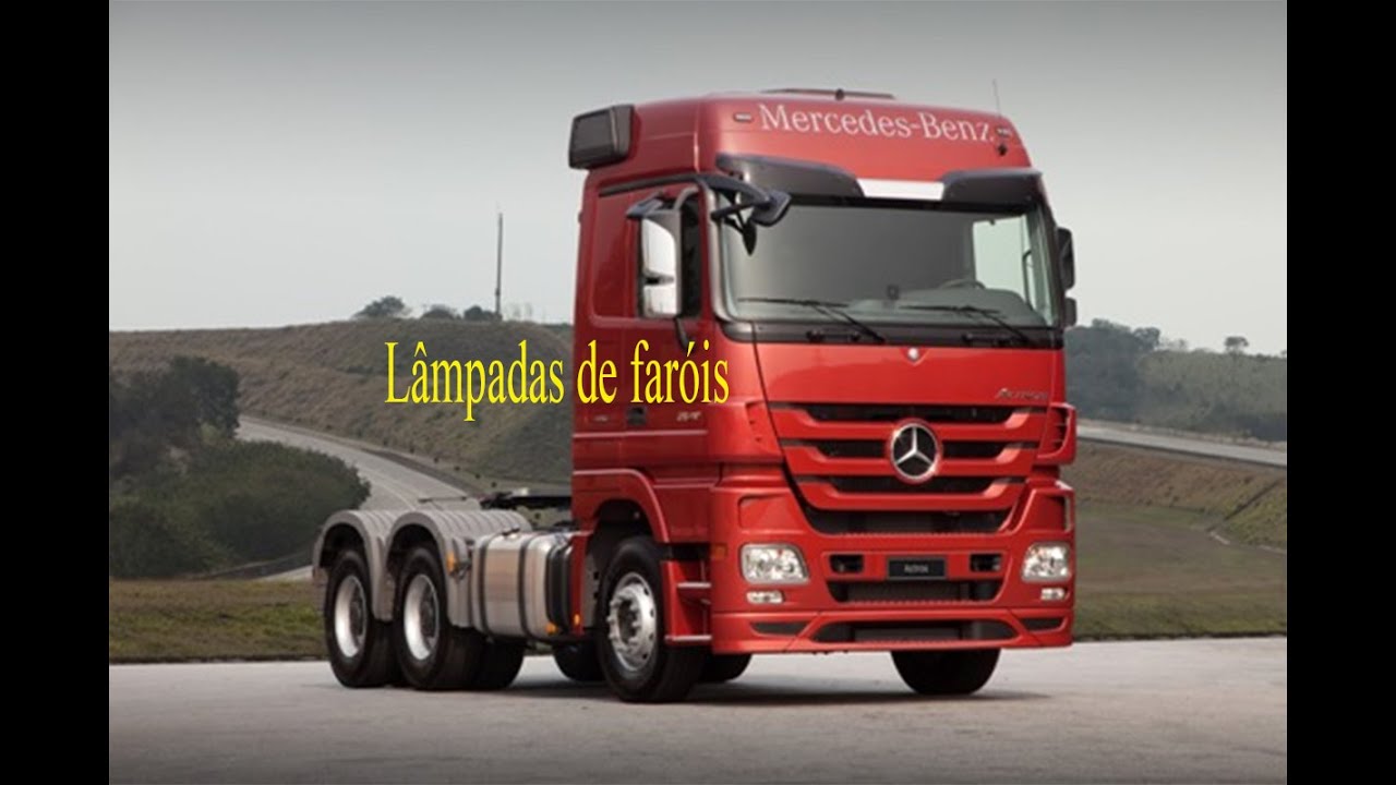 Como trocar lâmpadas de faróis de maneira correta - Mercedes Axor