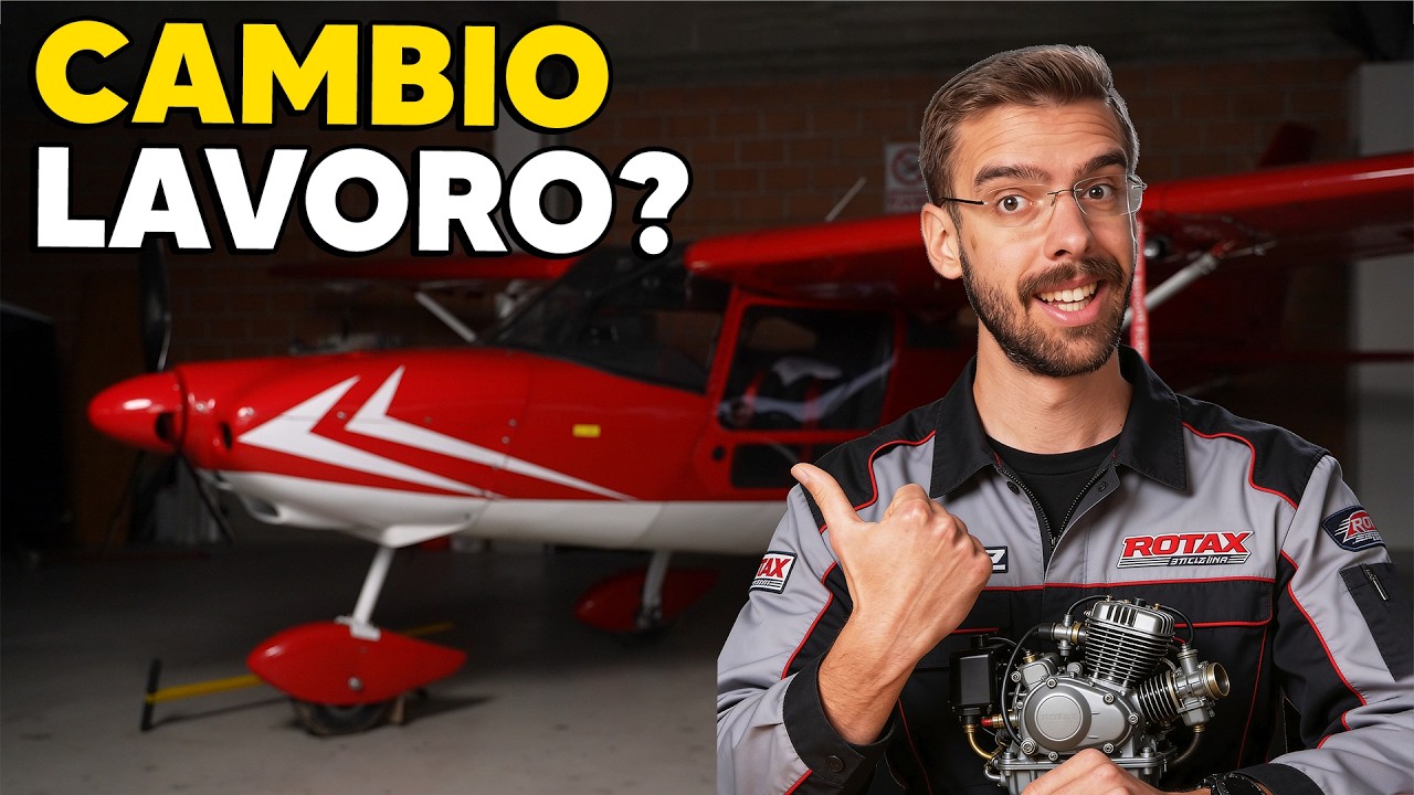 DIVENTO MECCANICO ROTAX 🔧✈️