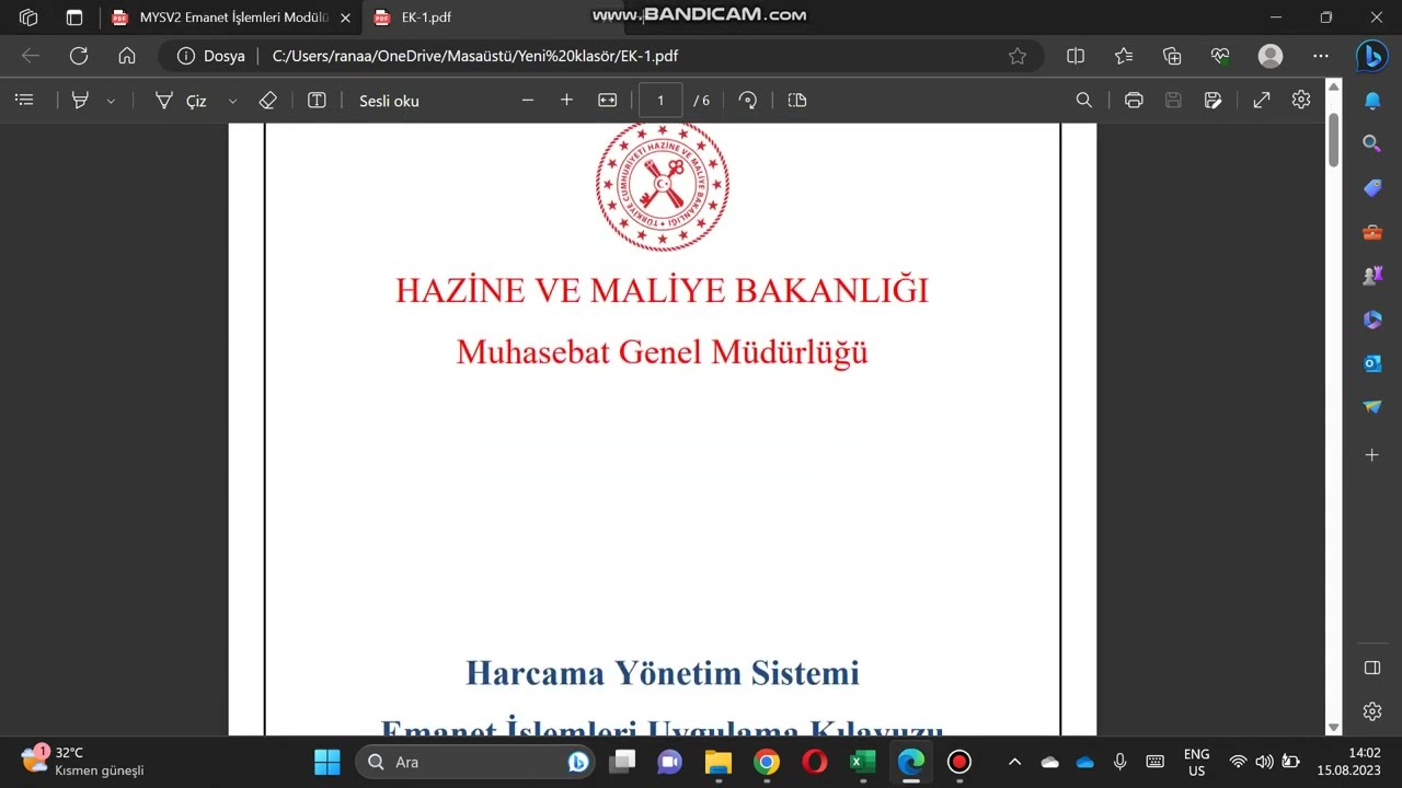MysV2 Emanet İşlemleri - Emanet Modülü