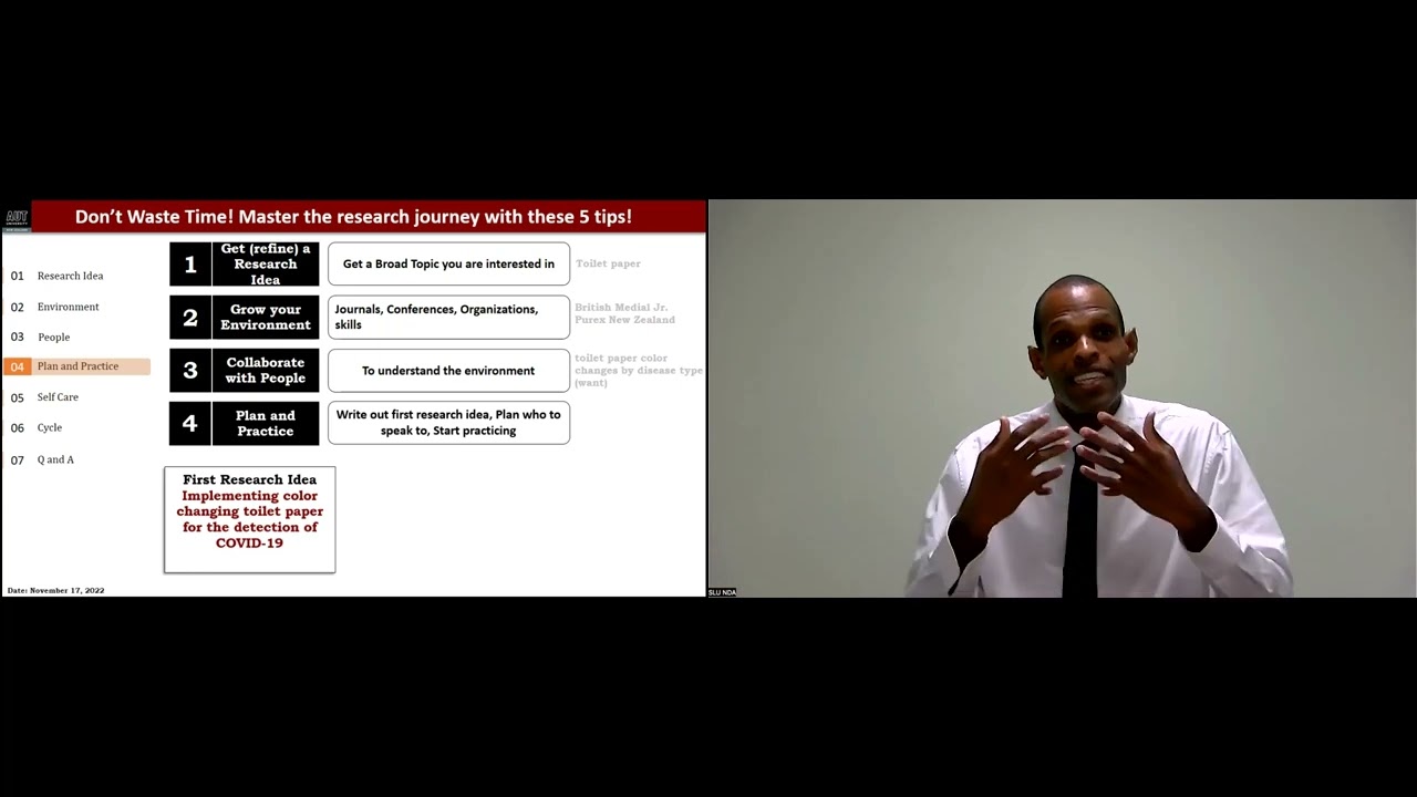 2022 Postgraduate Research Symposium - Keynote Address by Dr Peter Jean Paul
