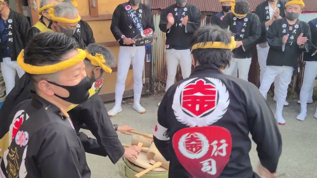令和４年 大西町やぐら入魂式 伊勢音頭(８Ｋ撮影)