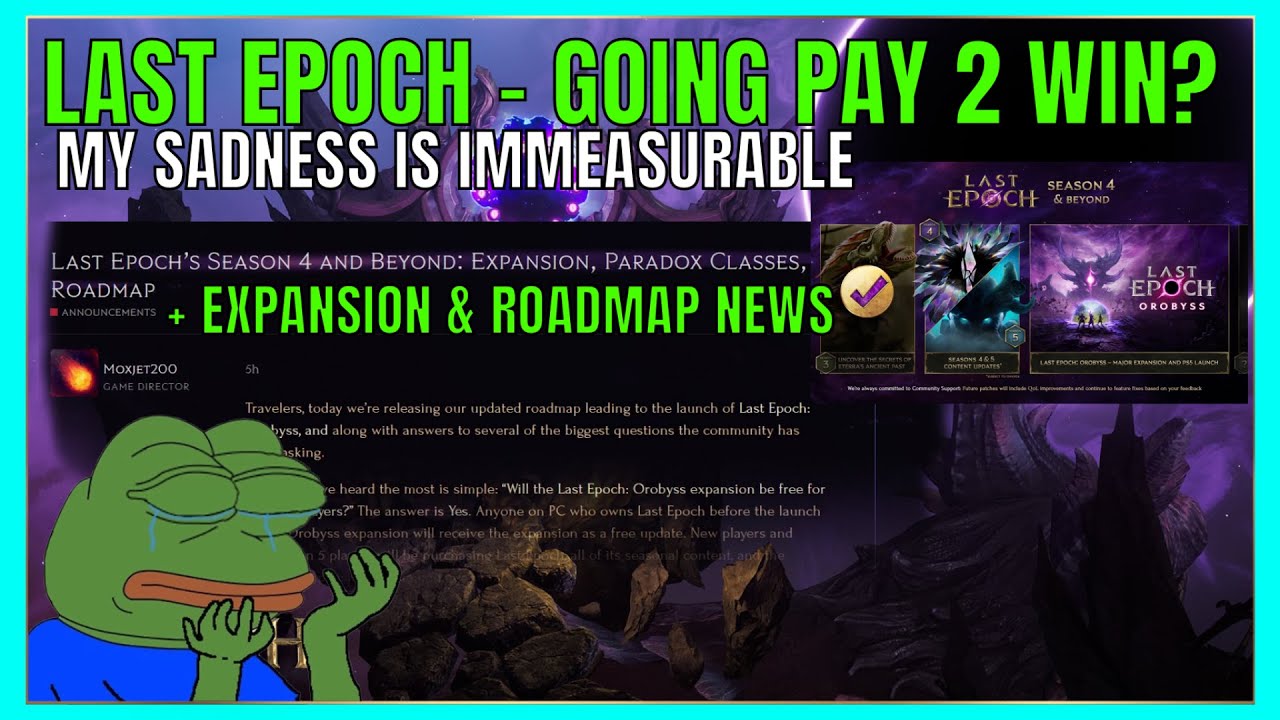 Last Epoch переходит в режим PAY TO WIN...?! БЕЗУМНАЯ бомба от EHG