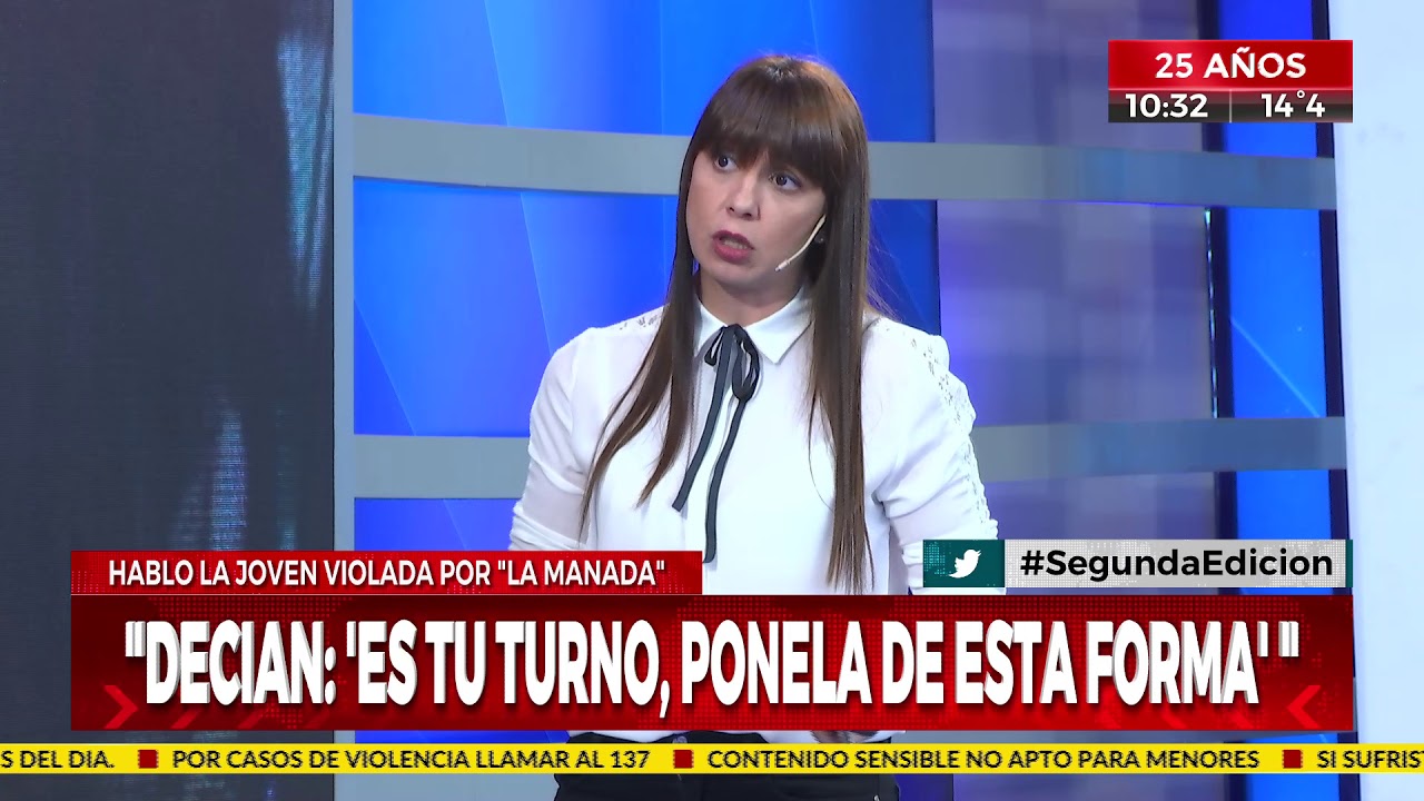 Habló la joven violada por 