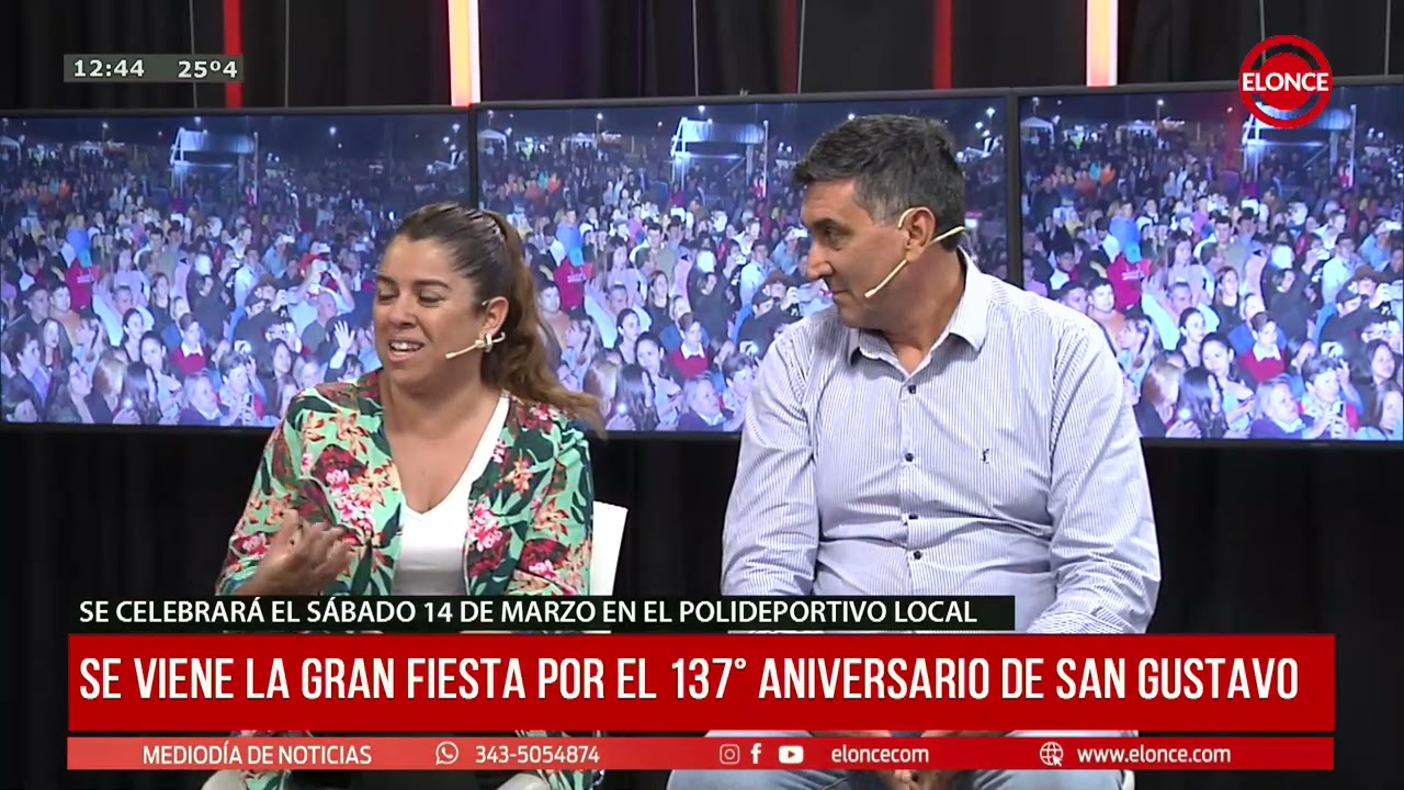Se viene la gran fiesta por el 137º Aniversario de San Gustavo - Elonce