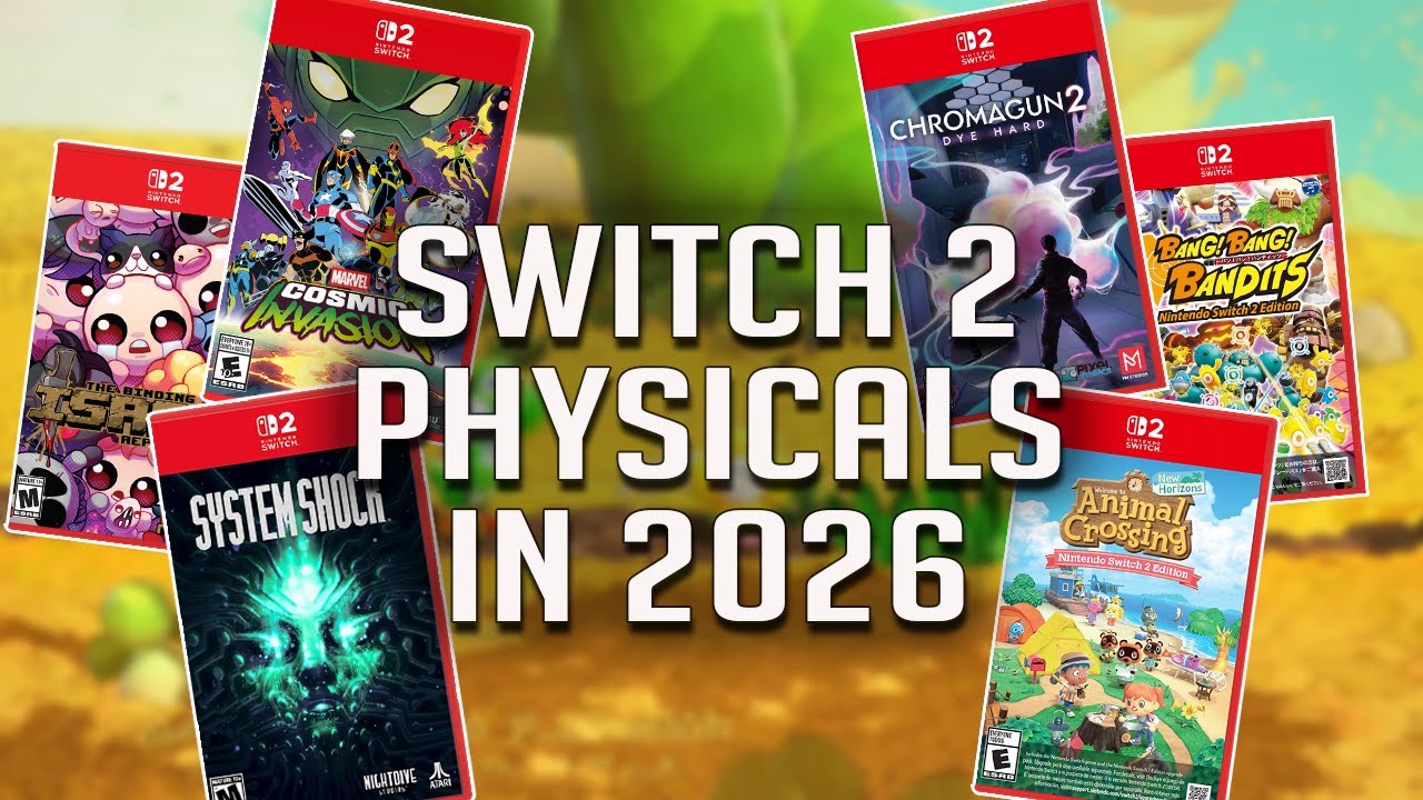 23 PROPER Switch 2 Physical Games in 2026!