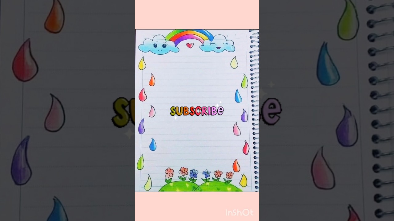 Summer Vacation Holiday Homework Copy Decoration 