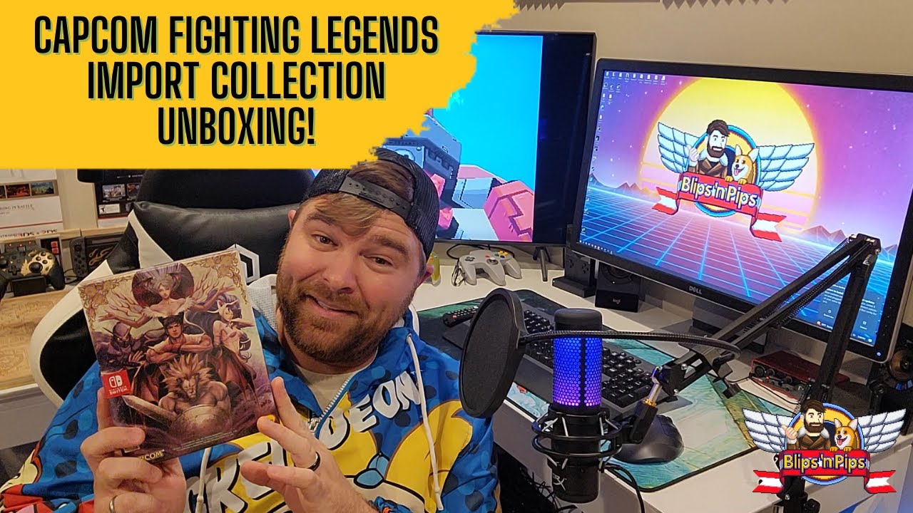 Capcom Fighting Legends Collection Import Unboxing!