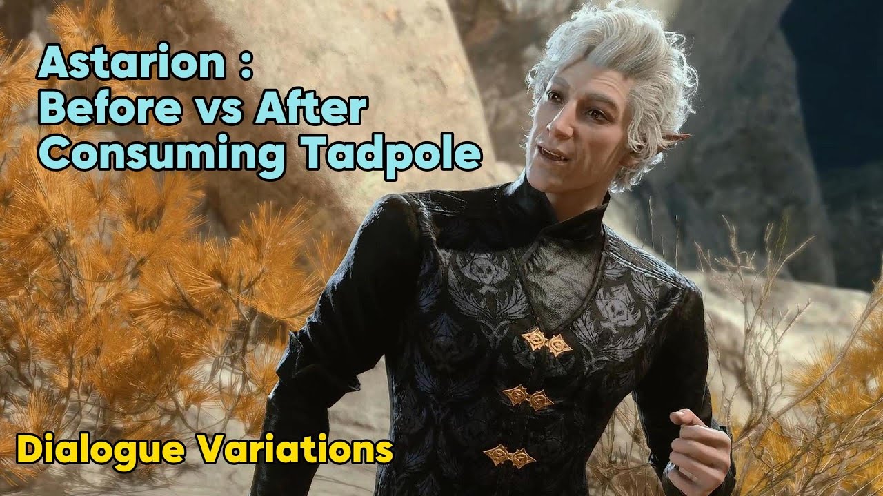 Astarion Pouts If You Don't Share | #baldursgate3 #astarion