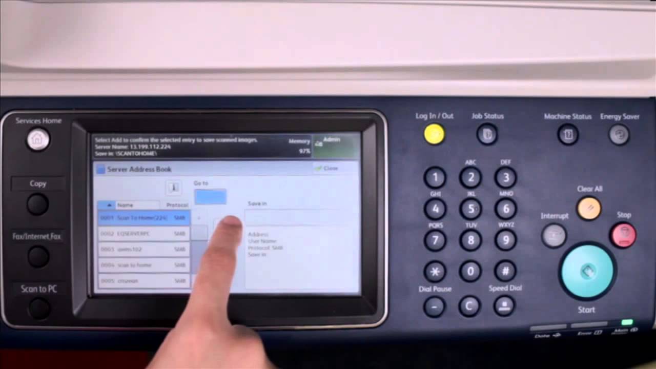 Scan   Scan To PC