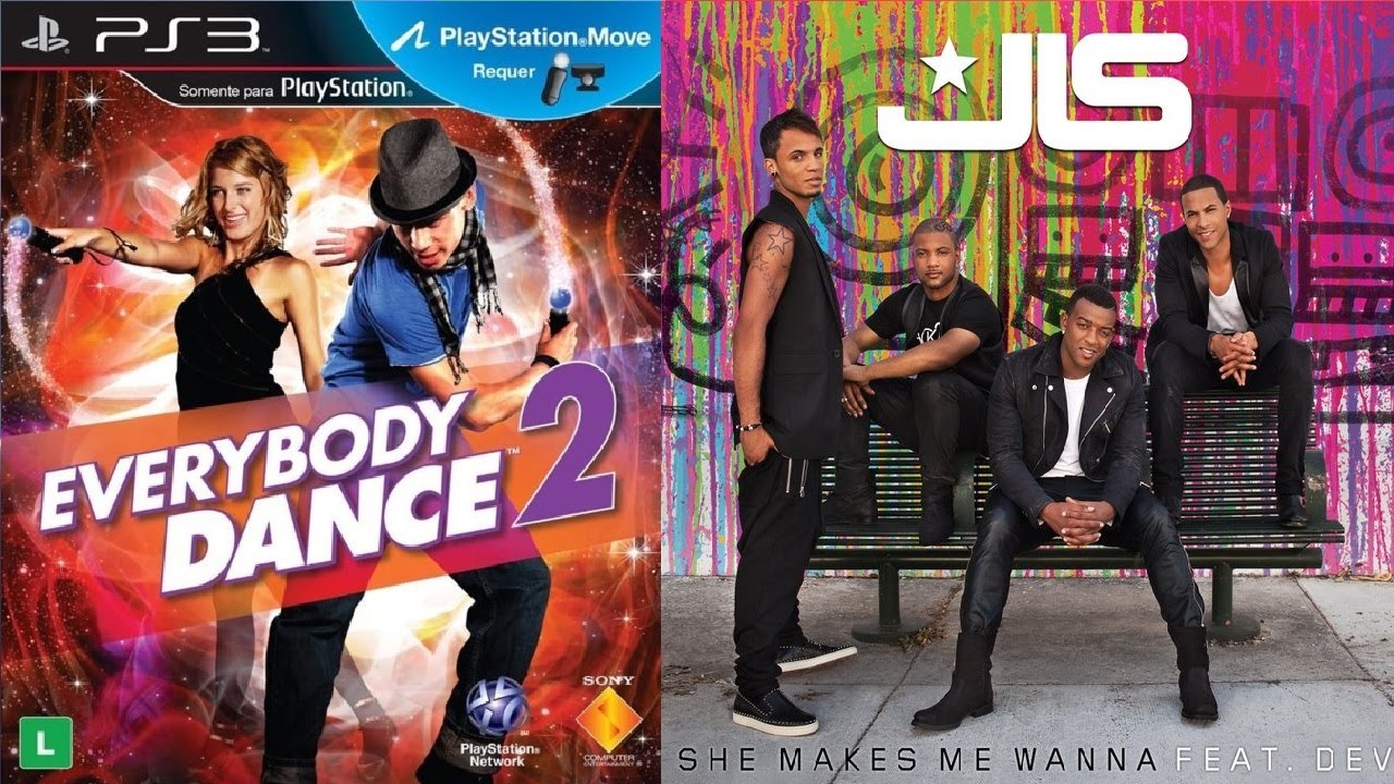 Everybody Dance 2 | JLS feat Dev - She Makes Me Wanna | PS3 Gameplay (Parceiros de Dan&ccedil;a) Move PT BR