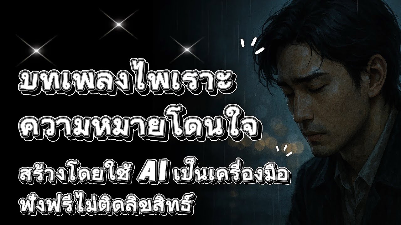 คืนที่ไร้แสงดาว | Overdose Music Studio [Official AI MV]