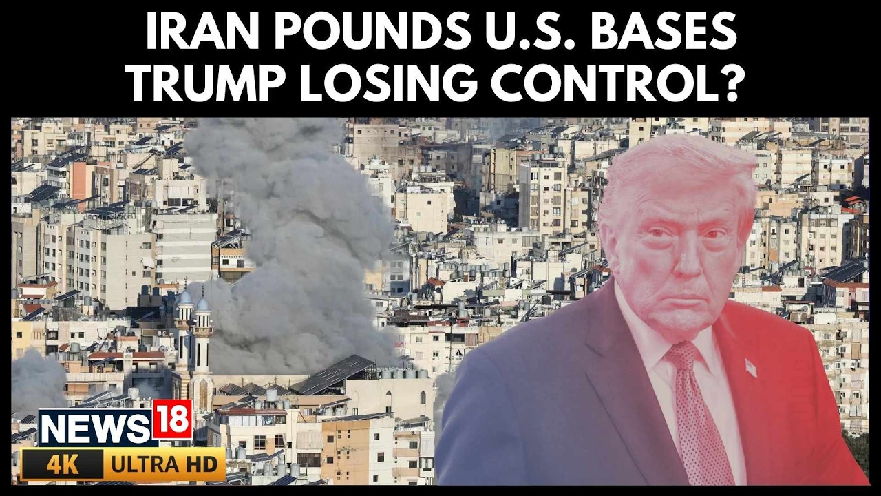 Iran Pounds US Bases in Middle East, 6 American Soldiers Killed | Iran War News | 4K Video | N18G