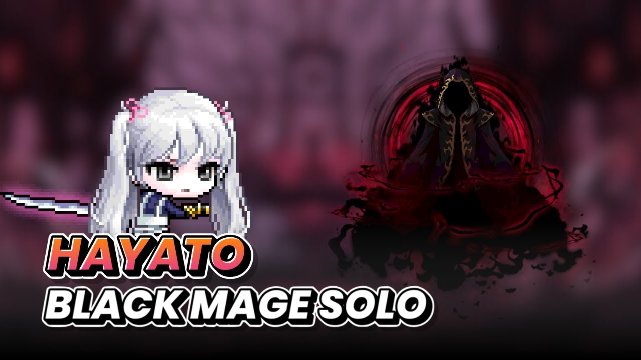 MapleStory Unliberated Hayato Black Mage Solo
