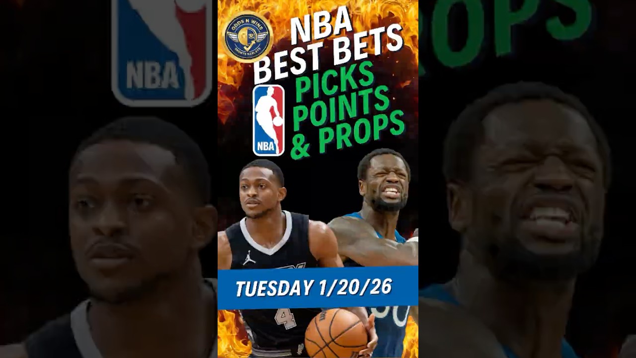 NBA Picks Today Tuesday 1/20/26 | FREE NBA Player Props, Best Bets, and Predictions!