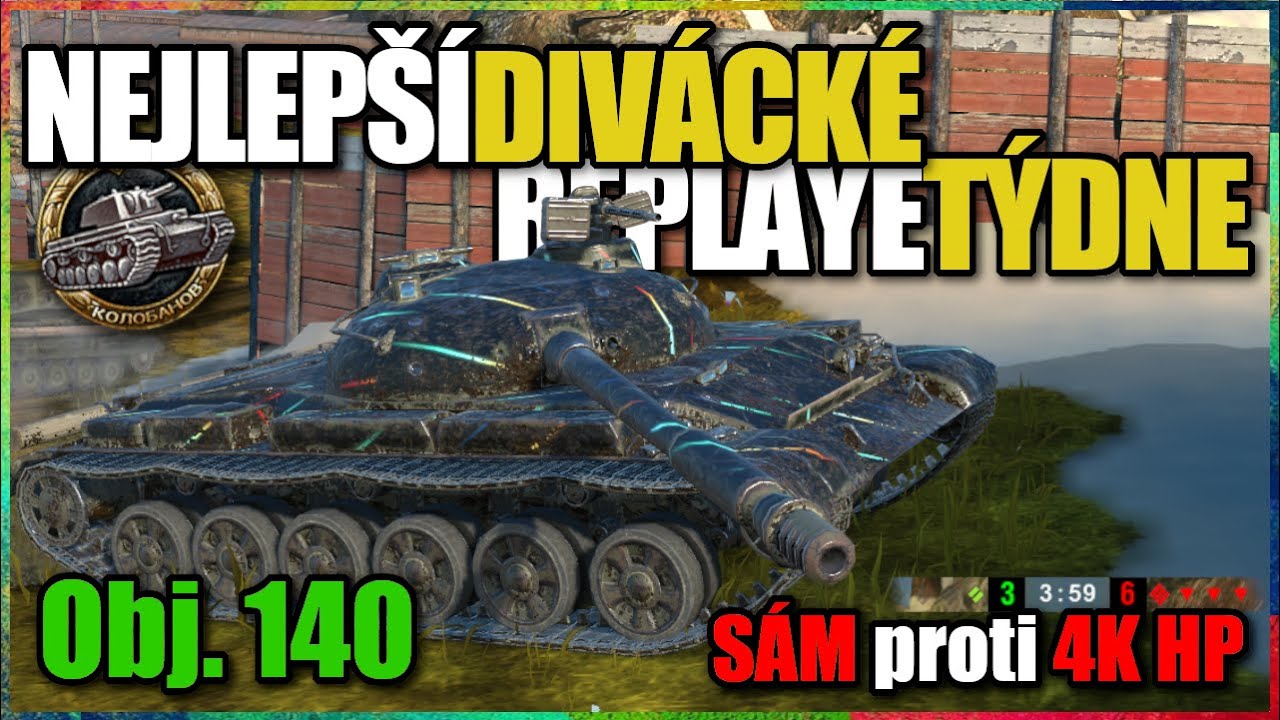 #NDRT - Obj. 140 - Sám proti VŠEM... 1v4 Kolobanov carry, MUST WATCH! 👀 | WoT Blitz