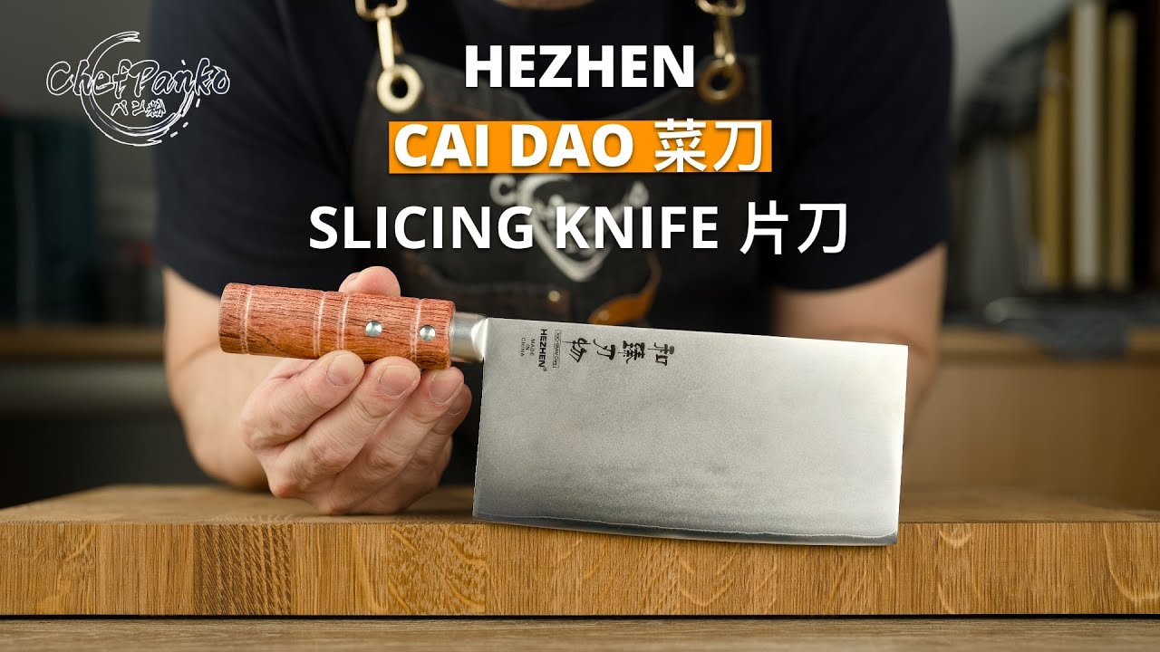 Hezhen Chinese Vegetable Cleaver Knife Review: X9Cr18Mov   YM3L Series
