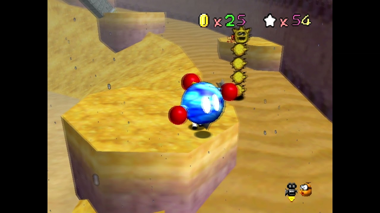 SM64 Shining Stars Repainted - Course 6 Desolate Dryline