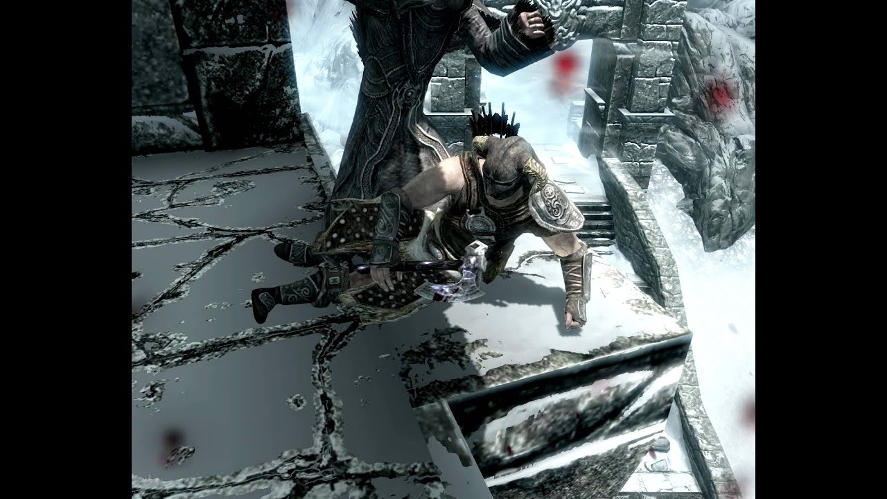 Skyrim - NEVER fight a Greybeard!