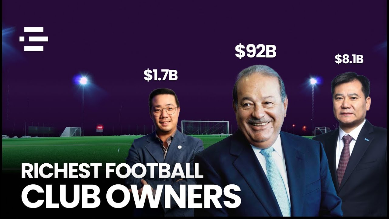 Richest Football Club Owners (3D Comparison)