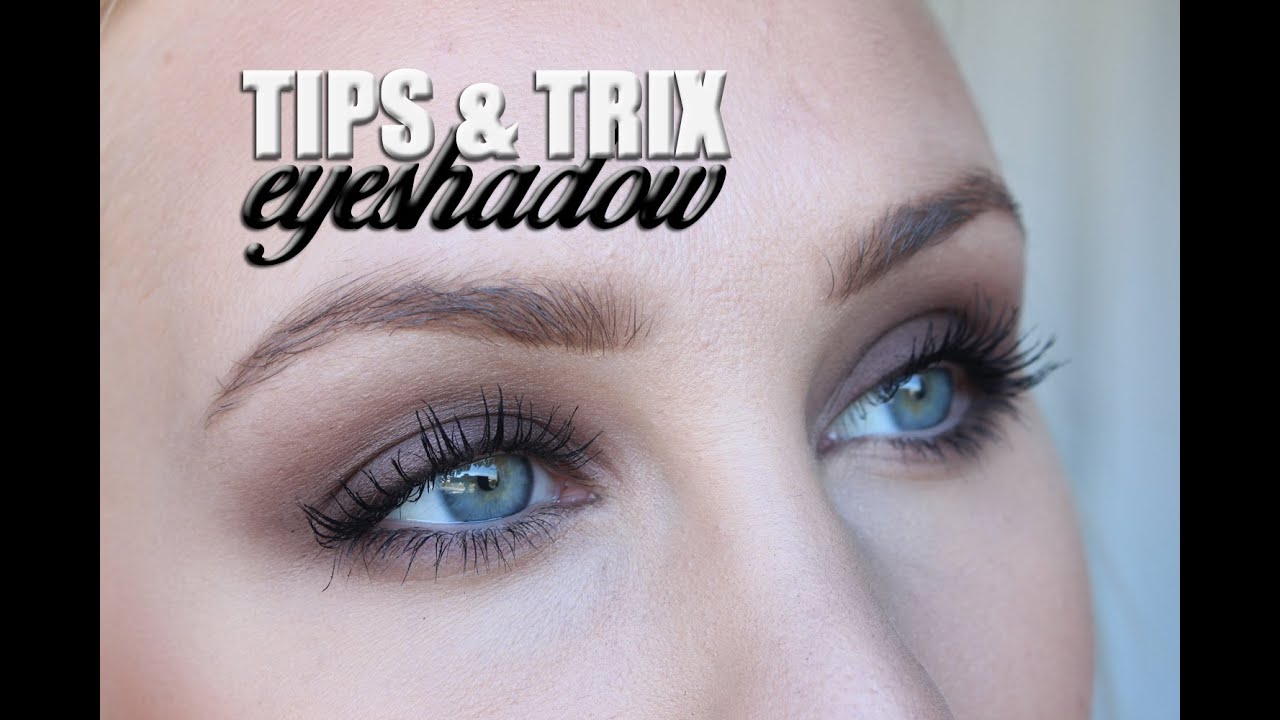 Tips & Trix för att applicera ögonskugga!
