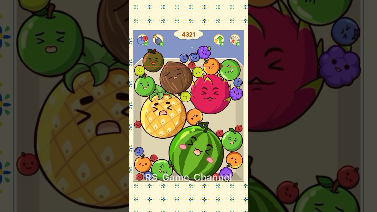Fruit Merge: Satisfying ASMR Puzzle Game | Watermelon game 