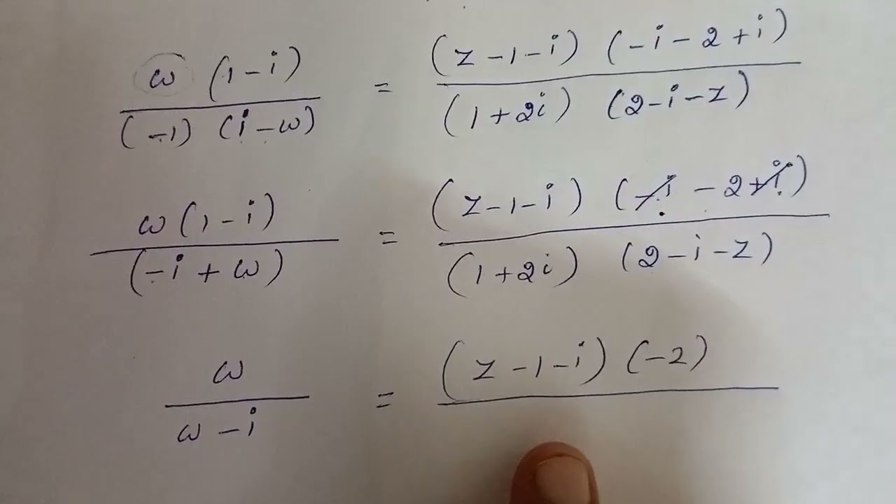MA3303 Probability and complex function|Bilinear Transformation problem 1|2021 Regulation@ug maths
