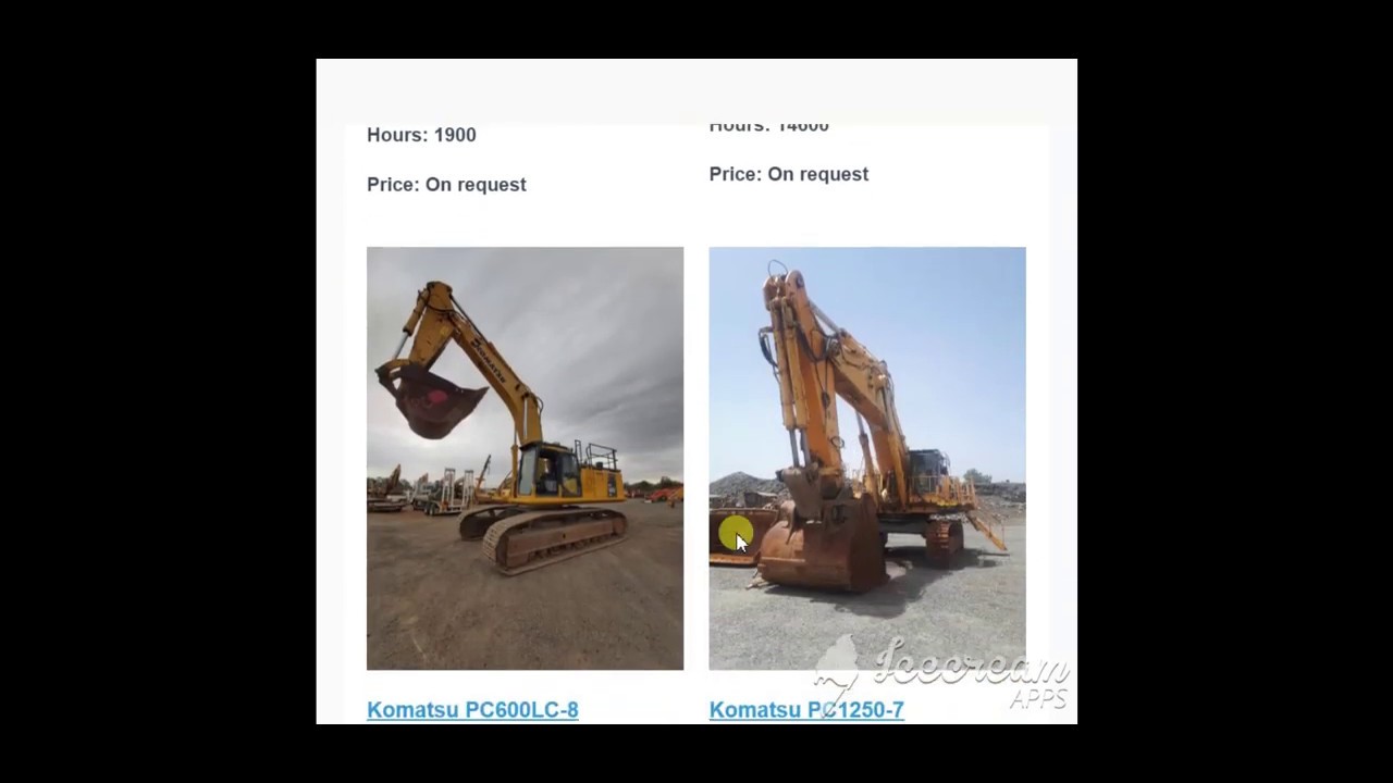 Excavators for Sale