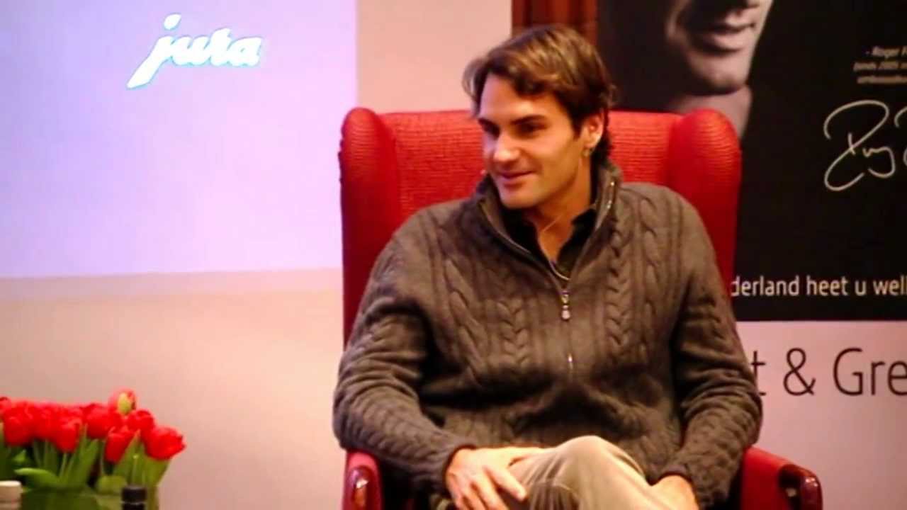 Roger Federer - Meet and Greet, Rotterdam 2012