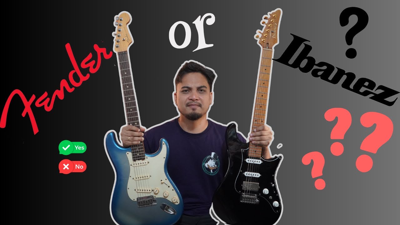 Testing My FENDER and IBANEZ: Which GUITAR Sounds Better???