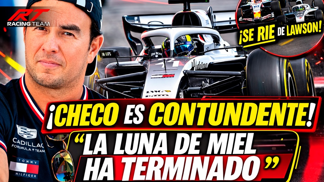 🚨 ¡CHECO es CONTUNDENTE con CADILLAC F1! 
