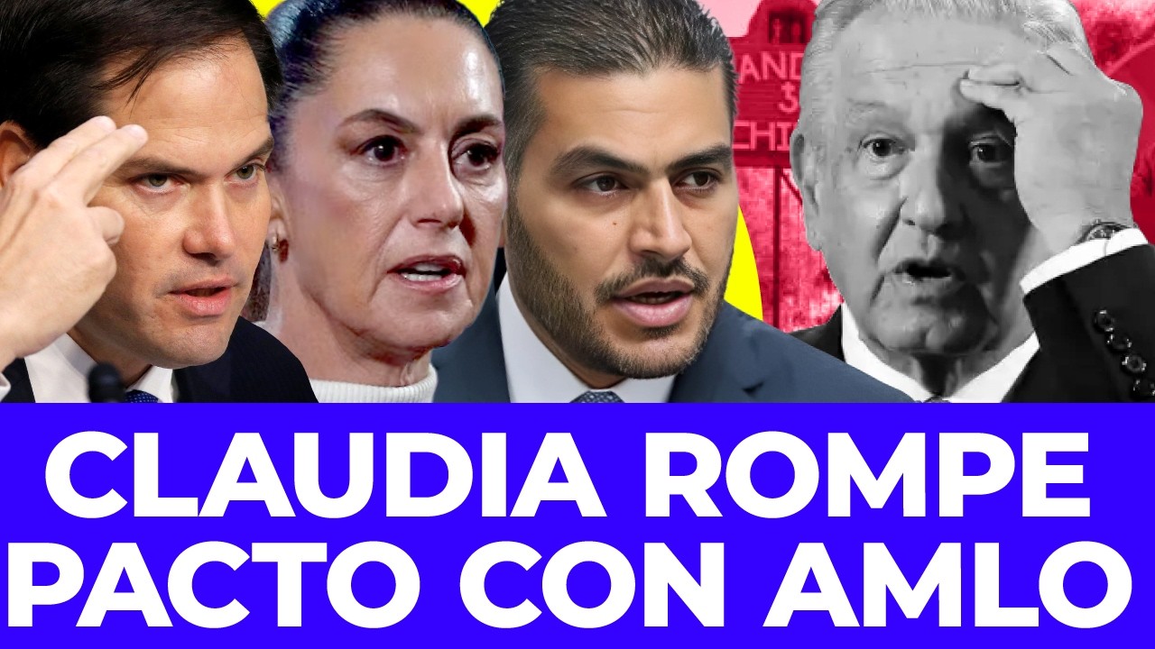 ¡REBELIÓN EN PALACIO! Sheinbaum y Harfuch desafían las órdenes de AMLO