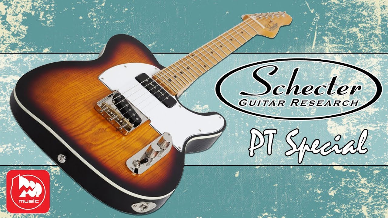 SCHECTER PT SPECIAL - новый винтажный телекастер