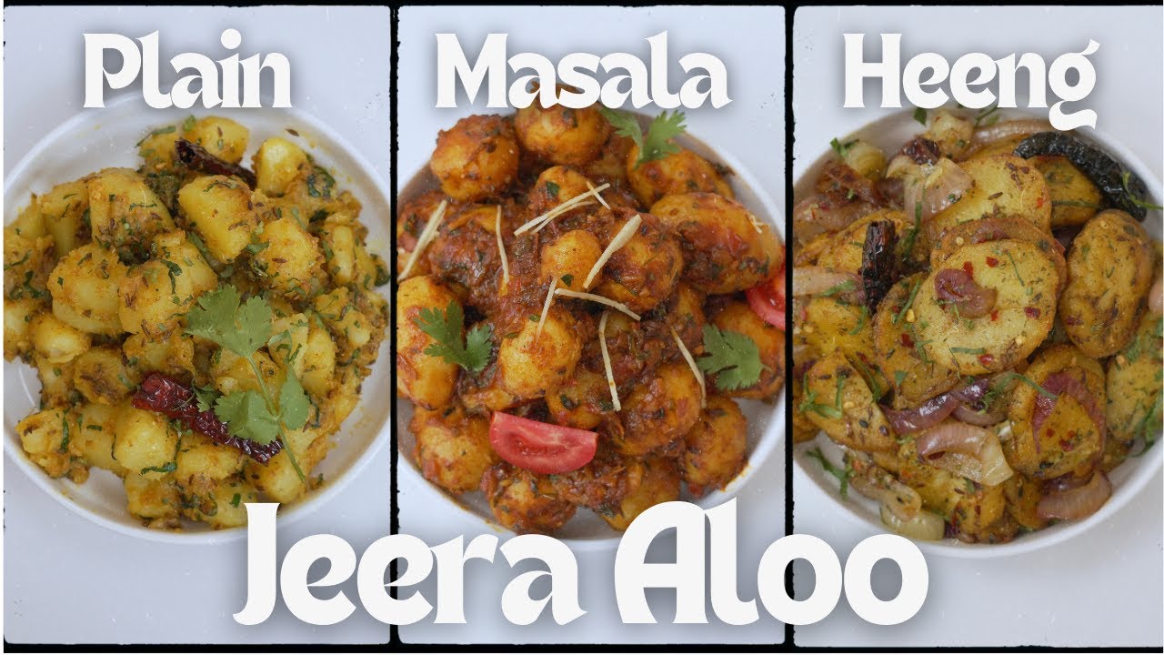 ALOO KI SABJI 3 WAYs | Simple, Heeng Dhanya, Masala Jeera Aloo | Chef Kunal Kapur Potato Recipes