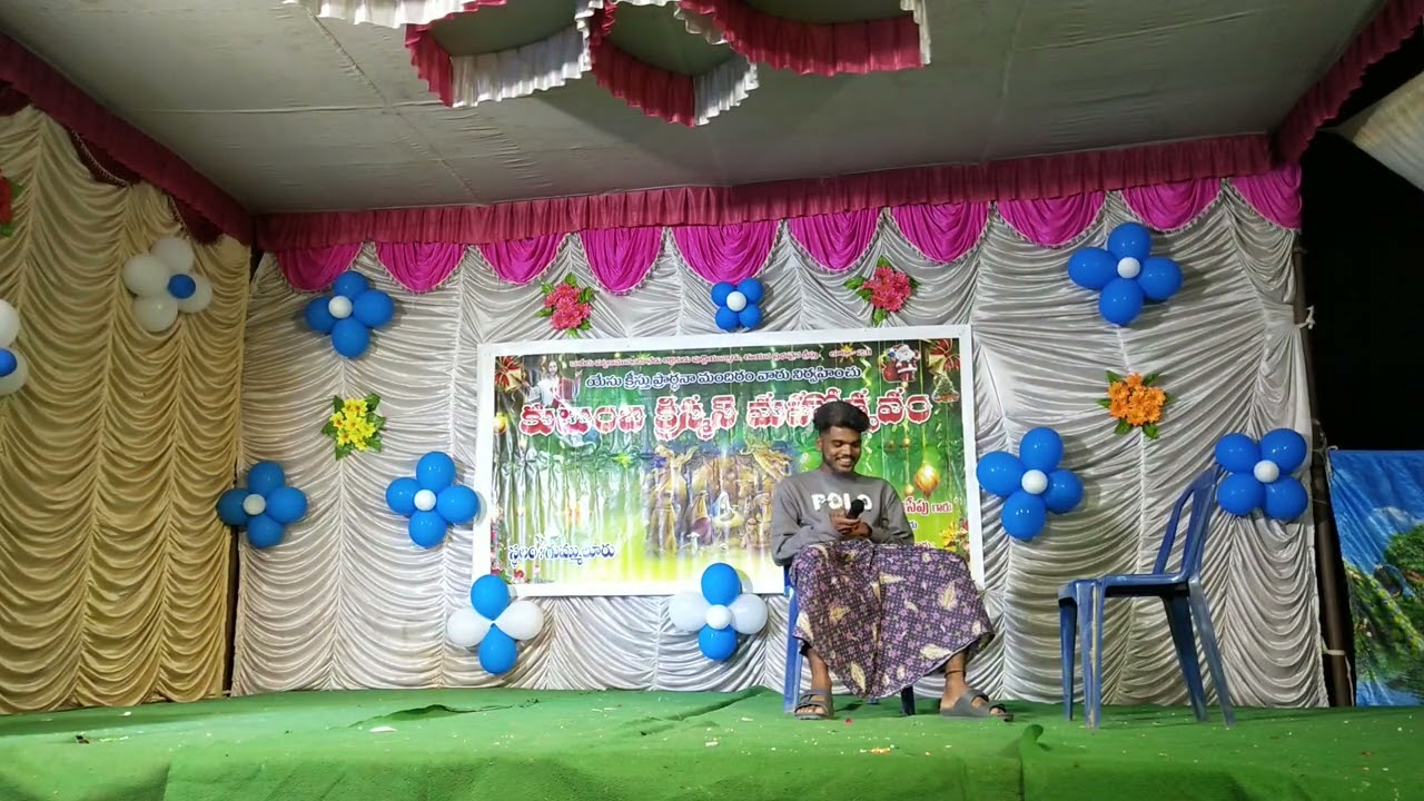 telugu Christmas skit //#jptm #john #christmas #telugu #josephgummuluru