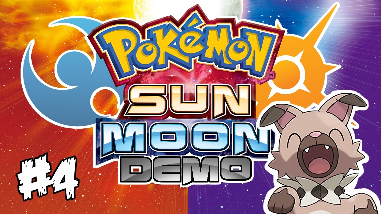 Let's Play Pokemon Sun & Moon Special Demo - #4 I Want A RockRuff