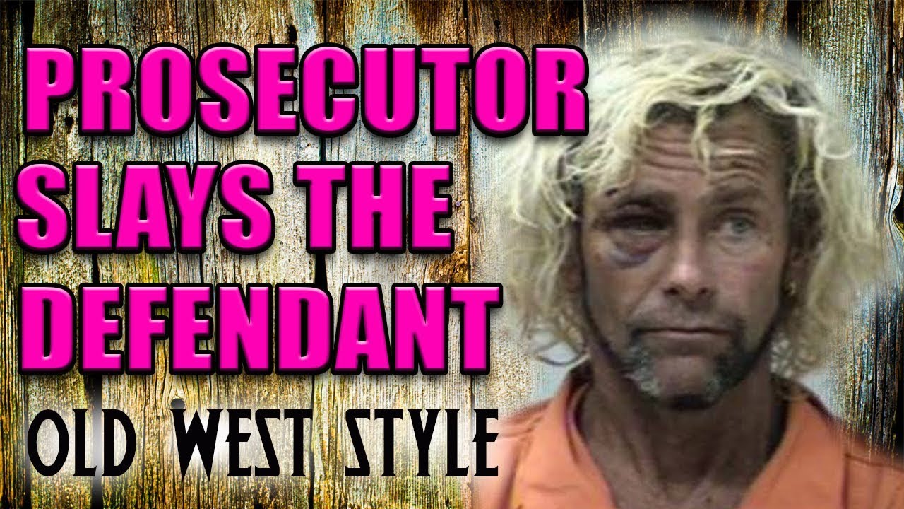 Prosecutor Slays Defendant During Sentencing- Old West Style