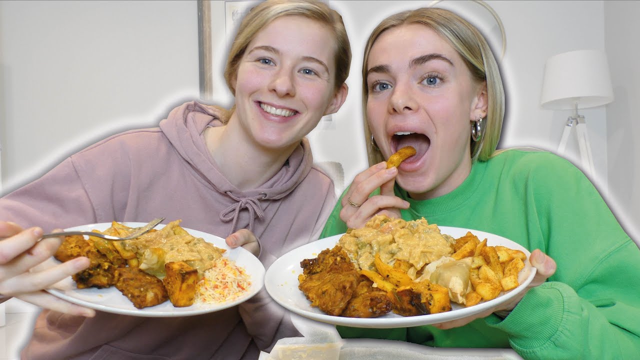 INDIAN TAKEAWAY MUKBANG