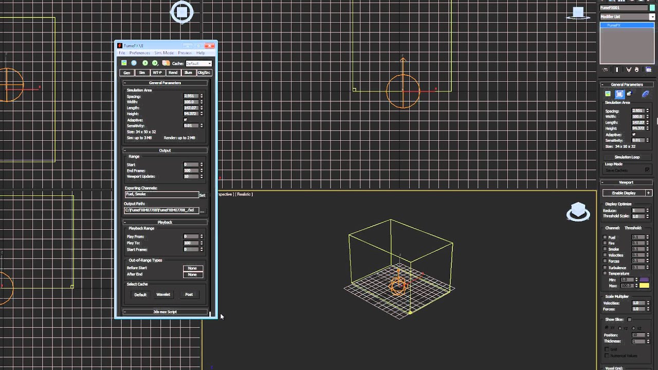 3ds max tutorial: FumeFx Basics