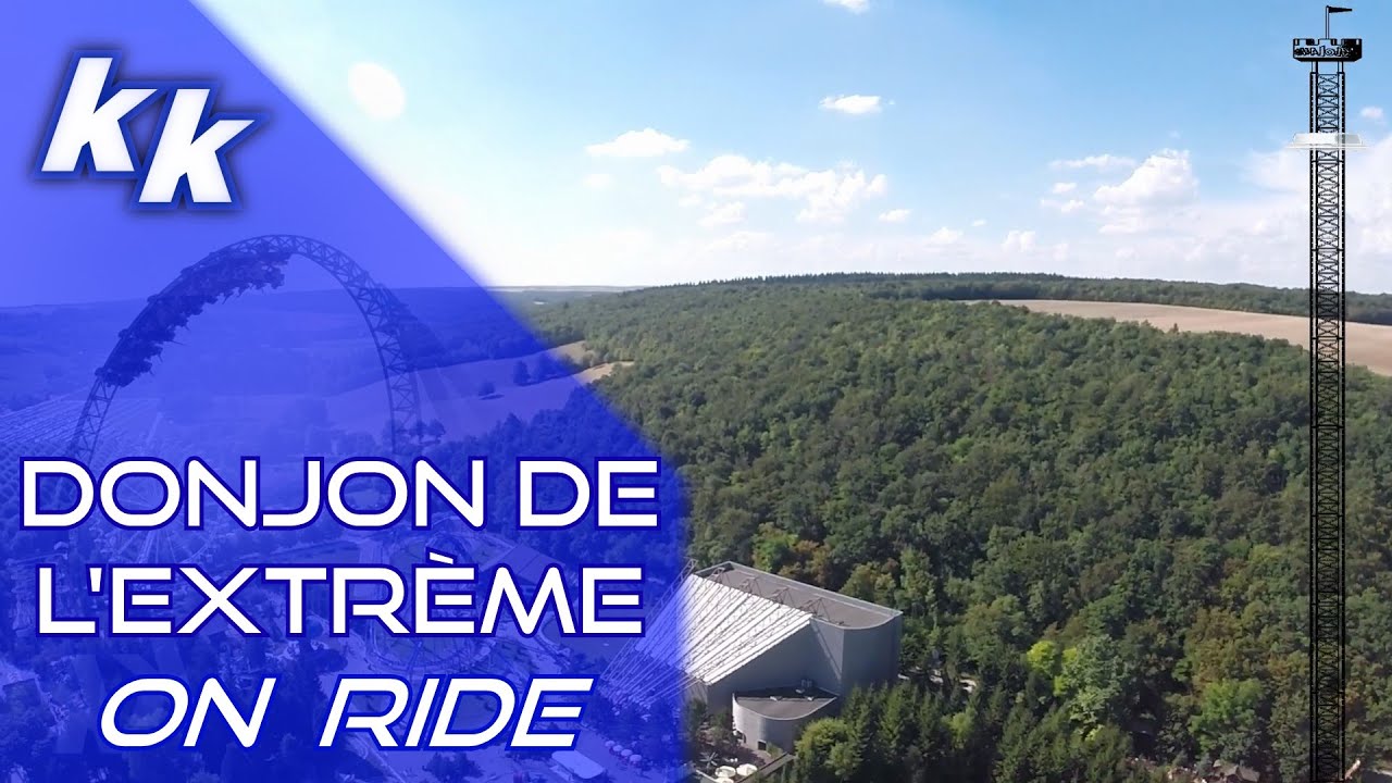 Donjon de l'Extrème- Nigloland 2016 (On ride/ 1080p 60 fps)